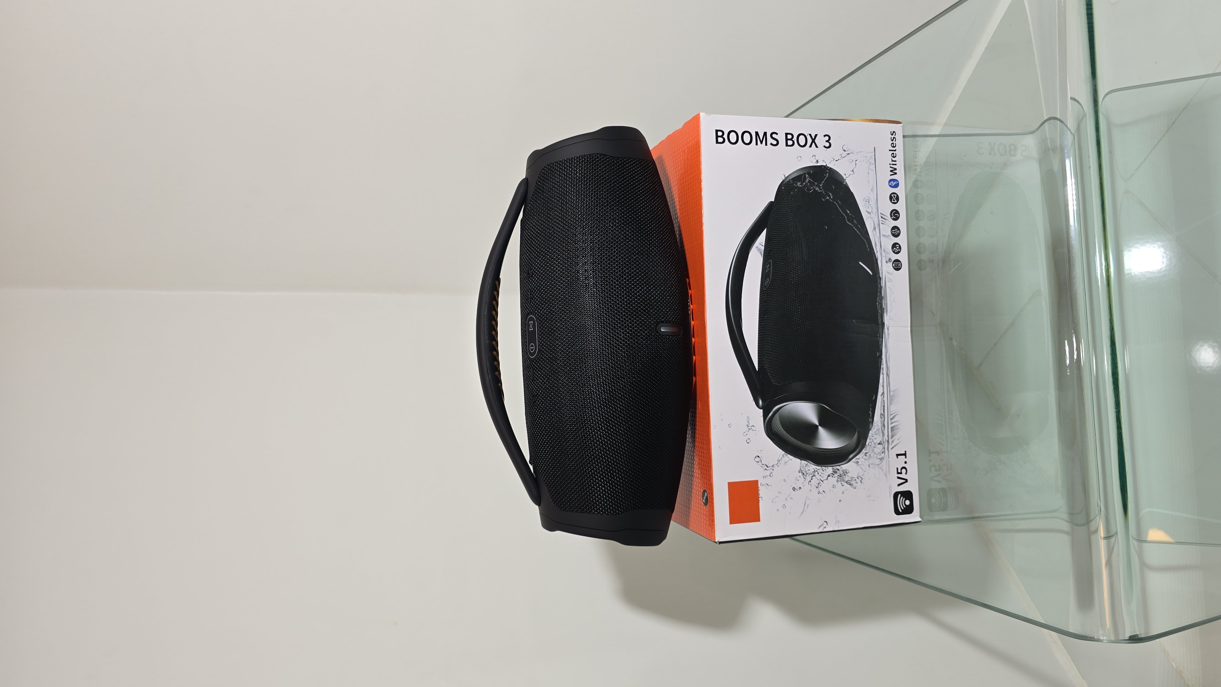 اسپیکر JBL Boombox 3 های‌کپی | کیفیت صدای بالا | صدای قدرتمند | قابل حمل