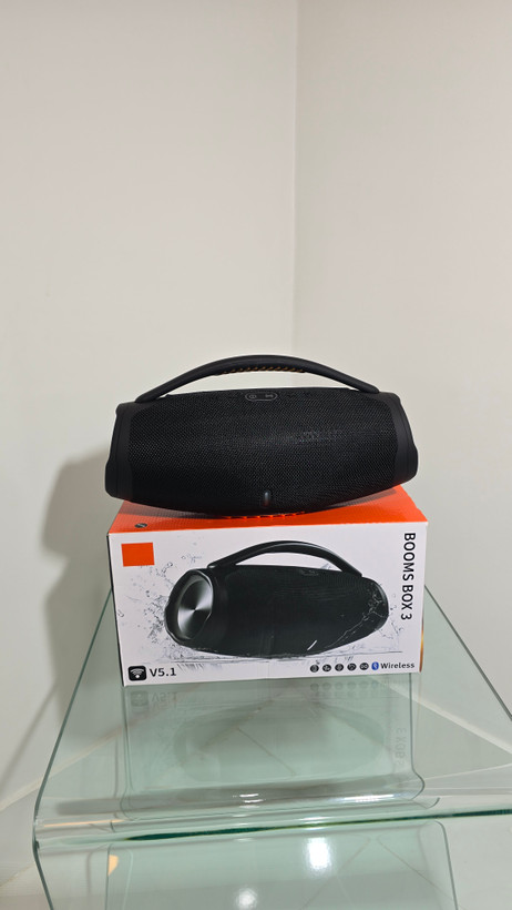 اسپیکر JBL Boombox 3 هایکپی | کیفیت صدای بالا | صدای قدرتمند | قابل حمل